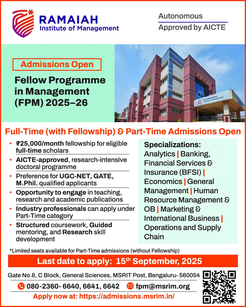 FPM Admissions 2025–26