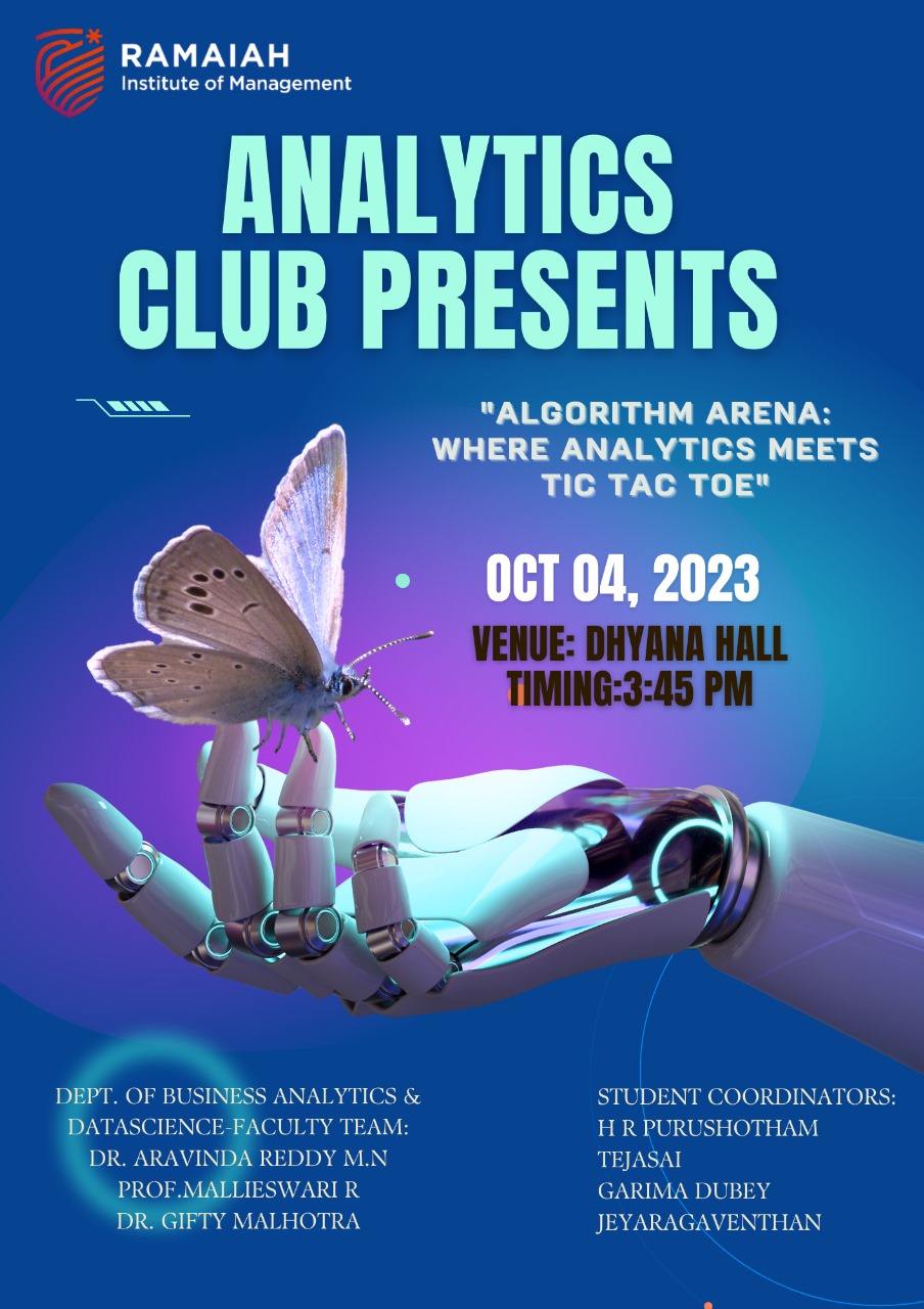 Analytics Clubs Presents 