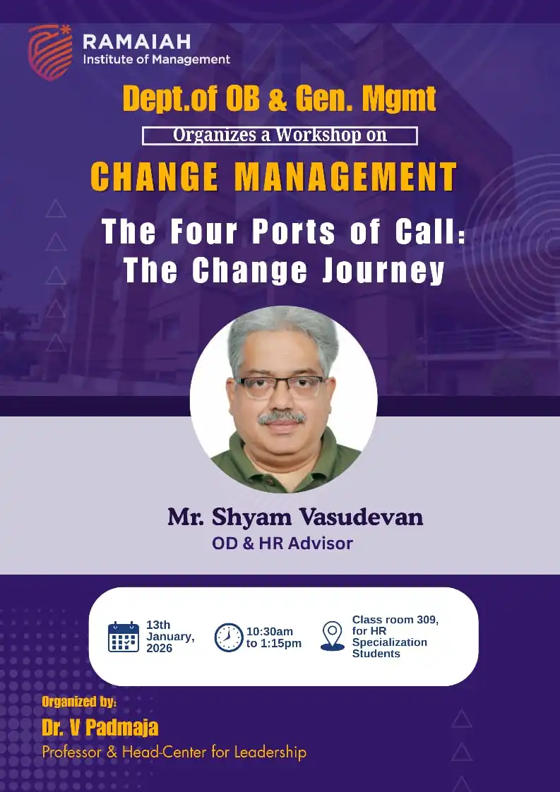 The Four Ports of Call...the Change Journey