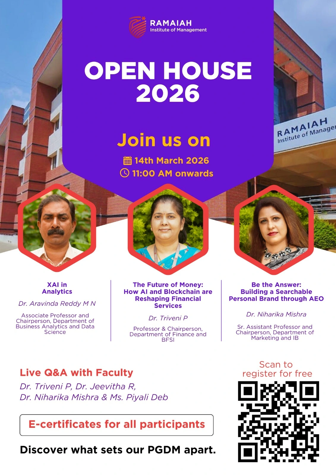 On-Campus PGDM Open House