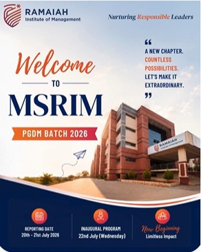 32nd Inauguration Program of the PGDM Batch 2026–28