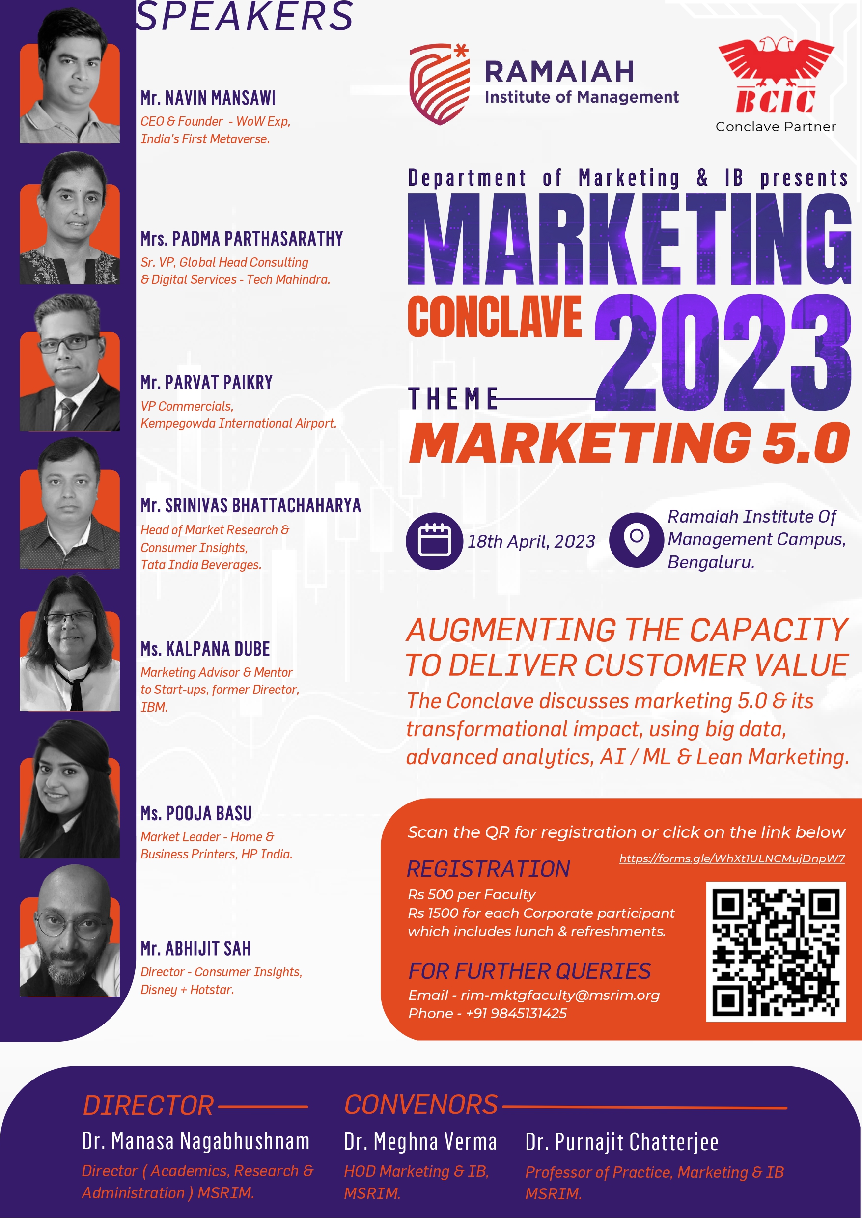 Marketing Conclave 2023 MSRIM